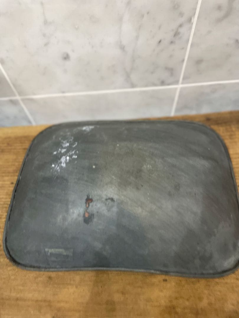 ビンテージ アルミコンポート皿　工業系　インダストリアル