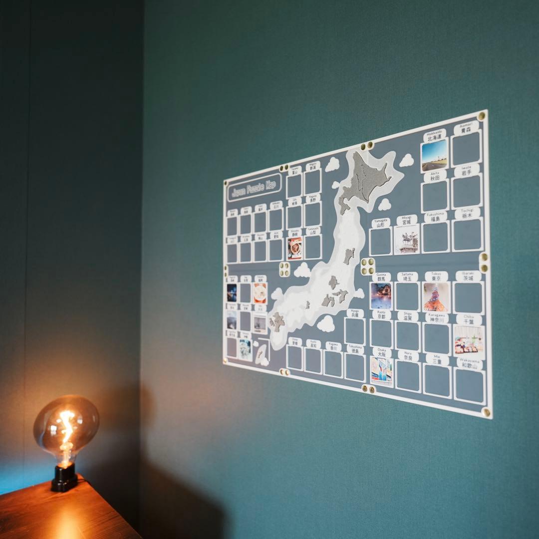 人生の実績解除パズル マットグレー　プレゼント　結婚祝い　カップル　トラベラー