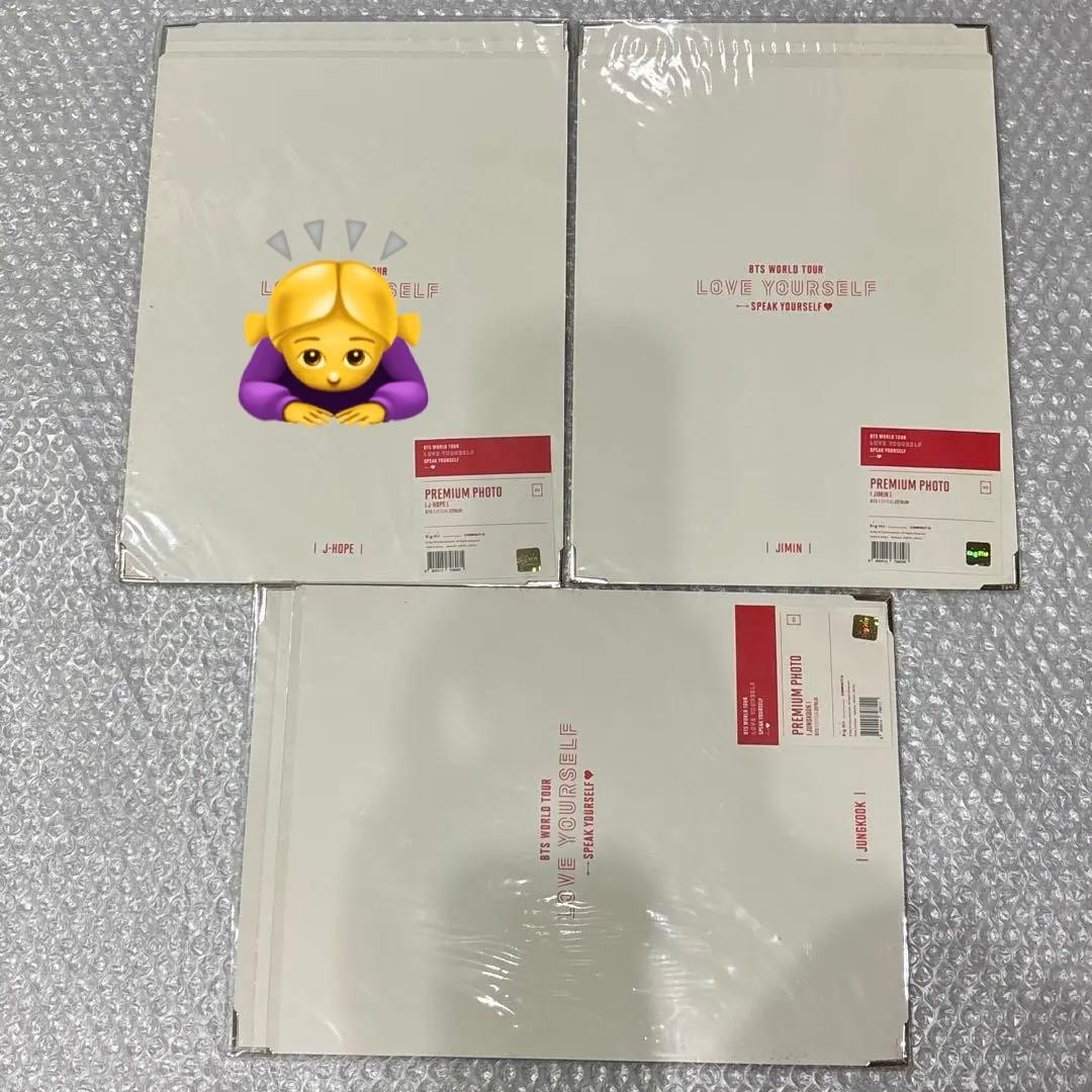 訳あり　BTS プレミアムフォト SYS 欧米　レア ジン　ホソク　ジミン　グク