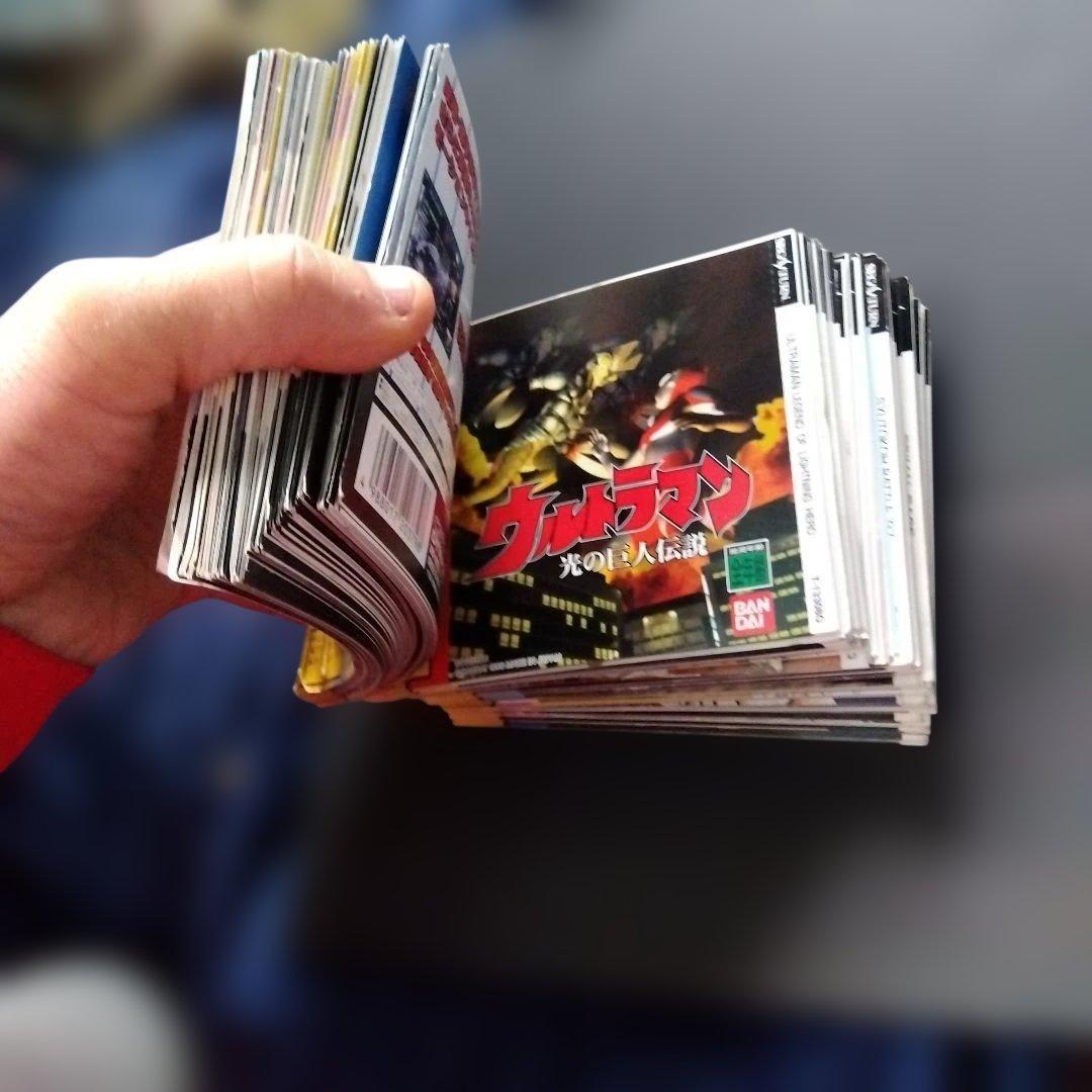 (当時物) セガサターン ダミーパッケージ集(１80枚前後)