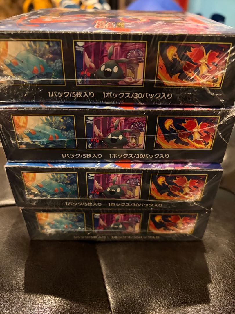 ポケモンカードゲーム ニンジャスピナー　未開封　 シュリンク付　4box