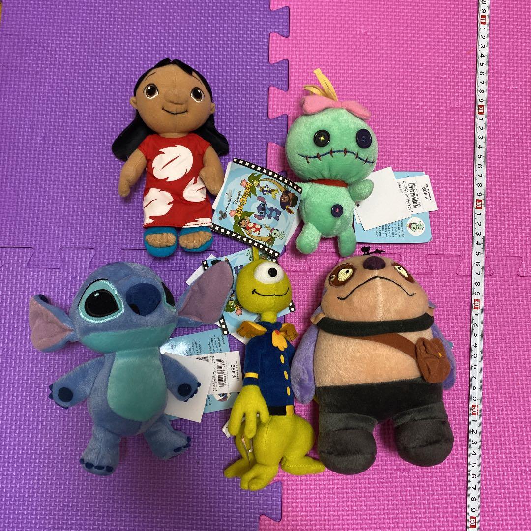 リロ&スティッチ　ディズニーストア　ぬいぐるみセット　レトロ　レア