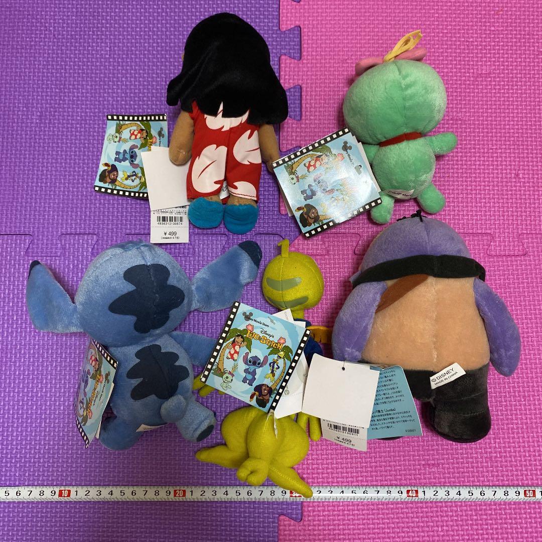 リロ&スティッチ　ディズニーストア　ぬいぐるみセット　レトロ　レア