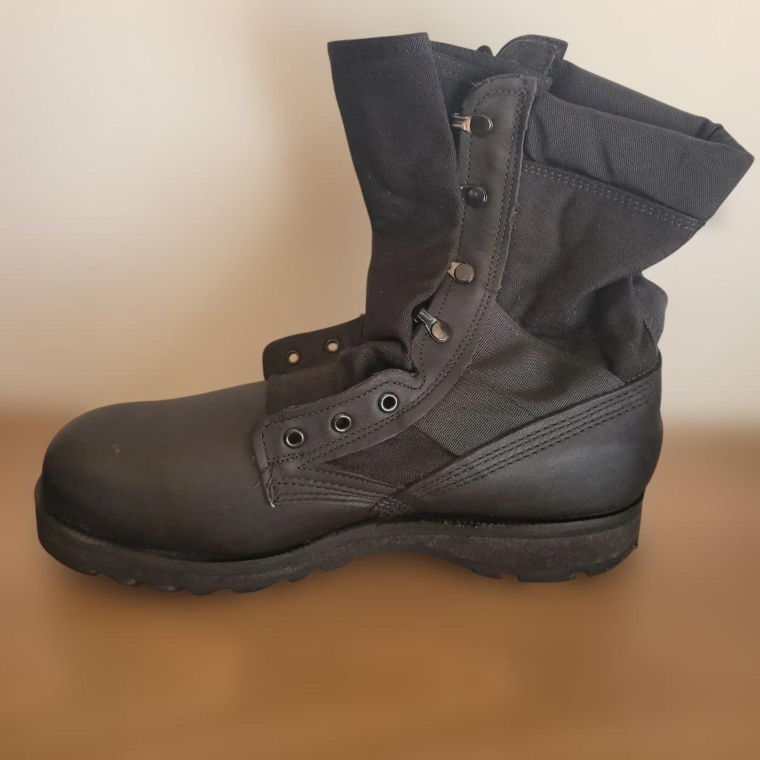 ミリタリーブーツ ブラック ハイカット