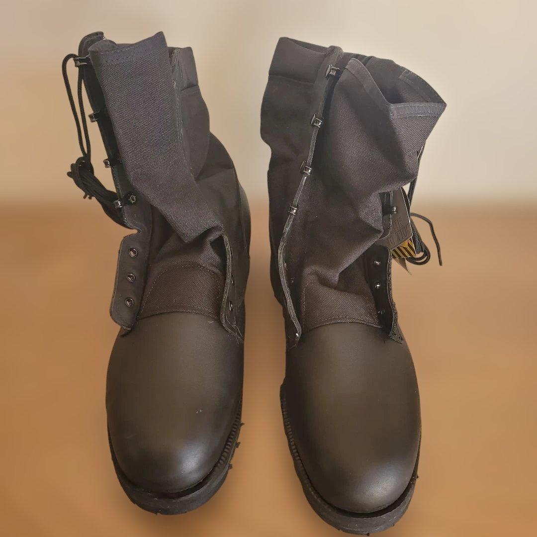 ミリタリーブーツ ブラック ハイカット