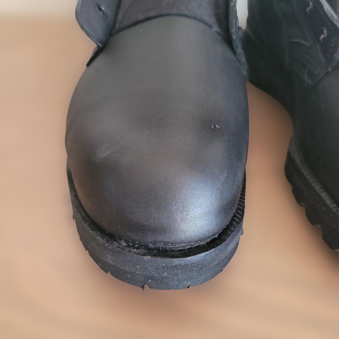 ミリタリーブーツ ブラック ハイカット