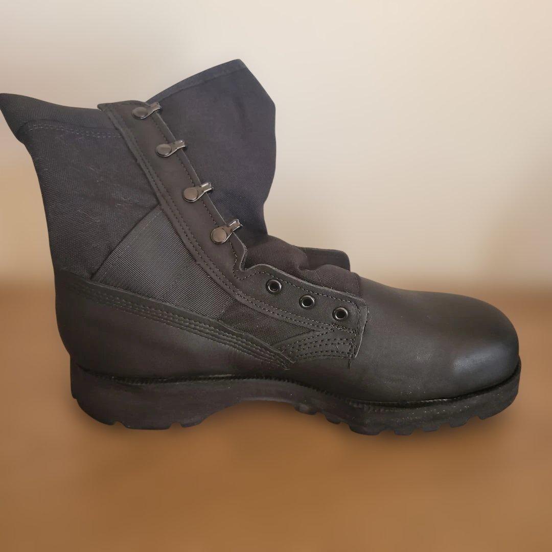 ミリタリーブーツ ブラック ハイカット