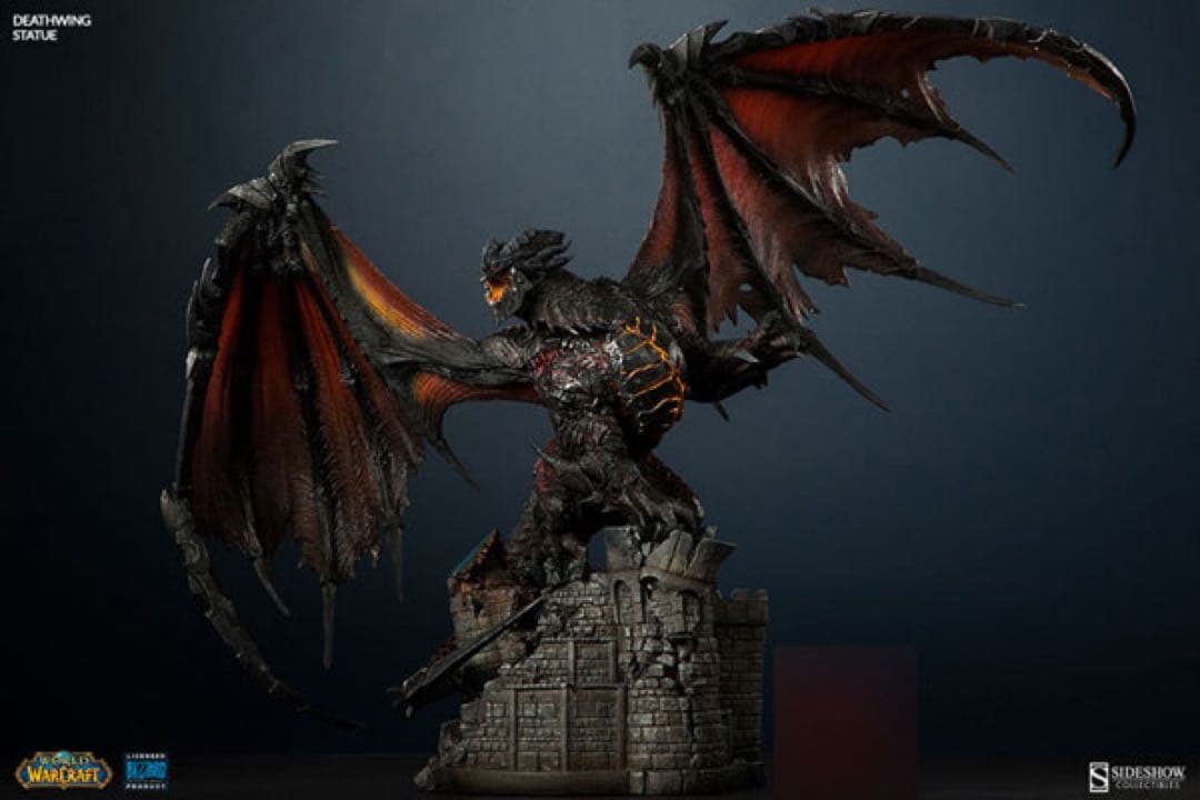 ⭐︎激レア サイドショウ ワールド オブ ウォークラフト スタチュー デスウィング