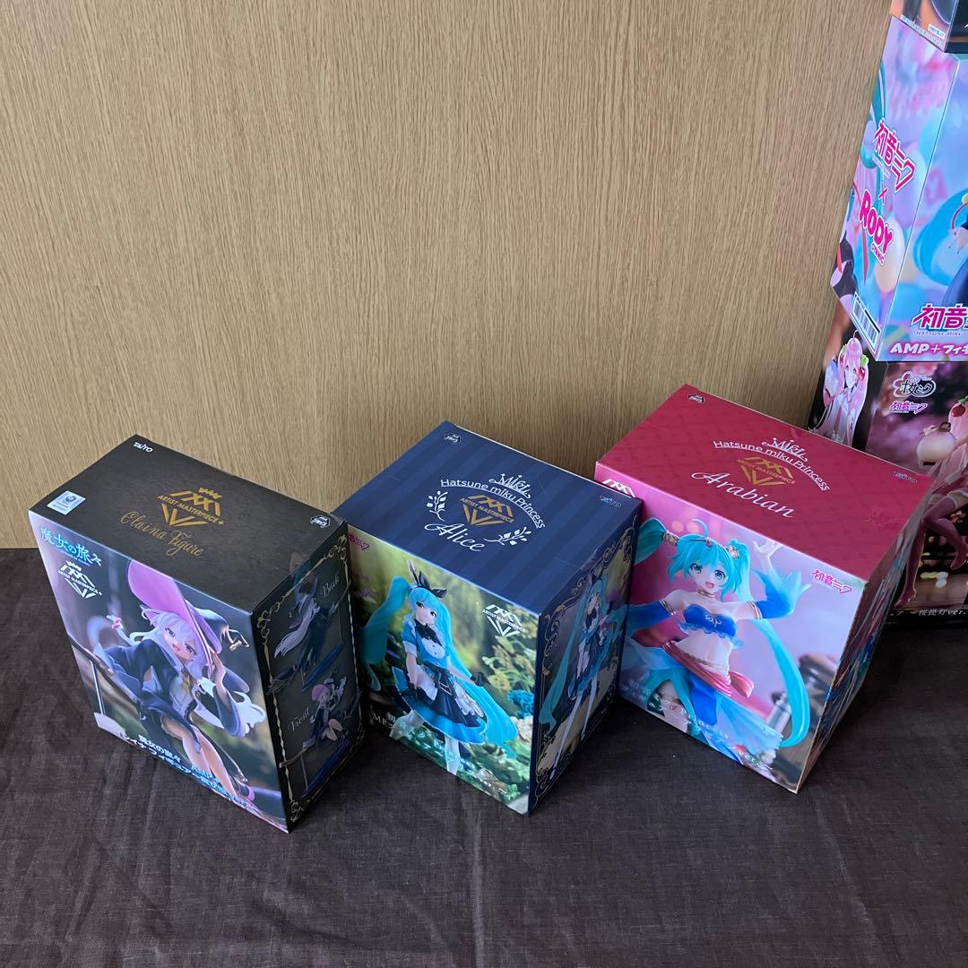 AMP+ ほか　プライズ　フィギュア　初音ミク　ほか
