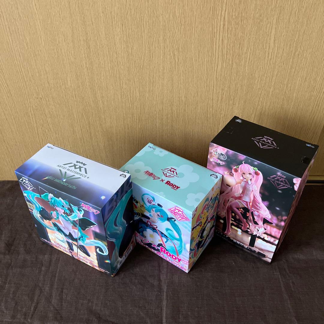 AMP+ ほか　プライズ　フィギュア　初音ミク　ほか