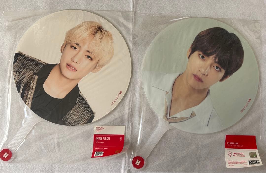 BTS V テヒョン うちわ フラッグ プレフォト LYS SYS