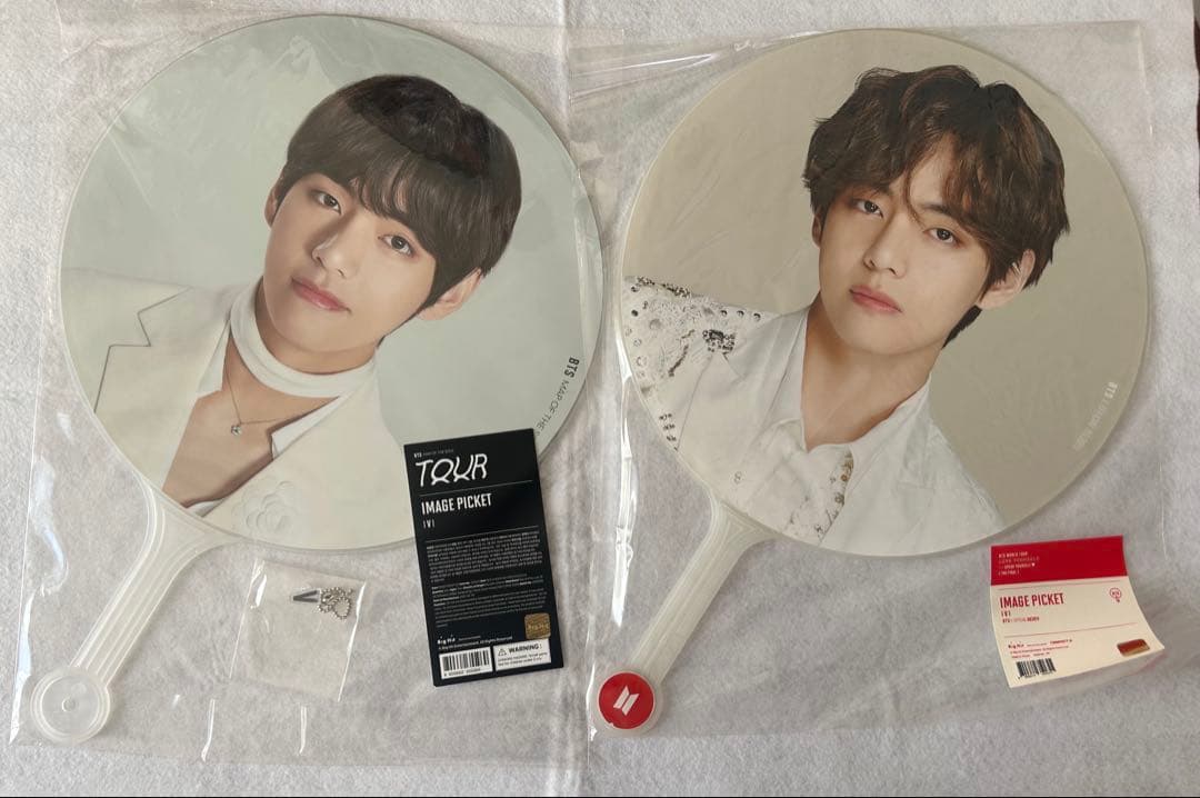 BTS V テヒョン うちわ フラッグ プレフォト LYS SYS