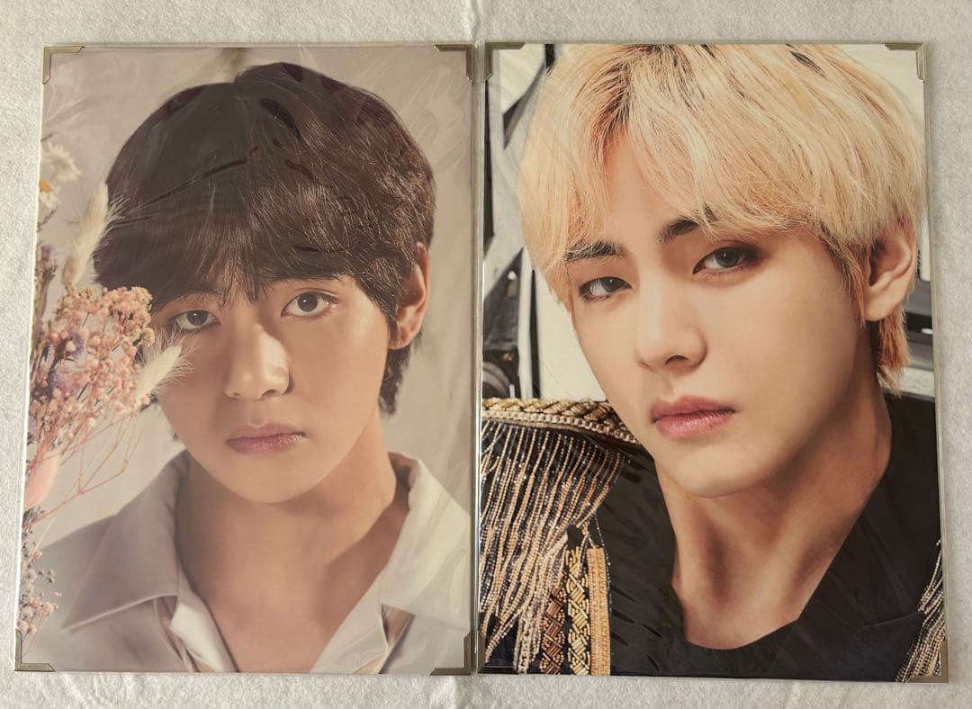 BTS V テヒョン うちわ フラッグ プレフォト LYS SYS