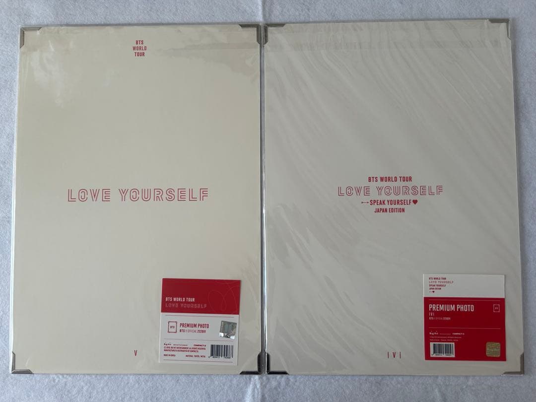 BTS V テヒョン うちわ フラッグ プレフォト LYS SYS