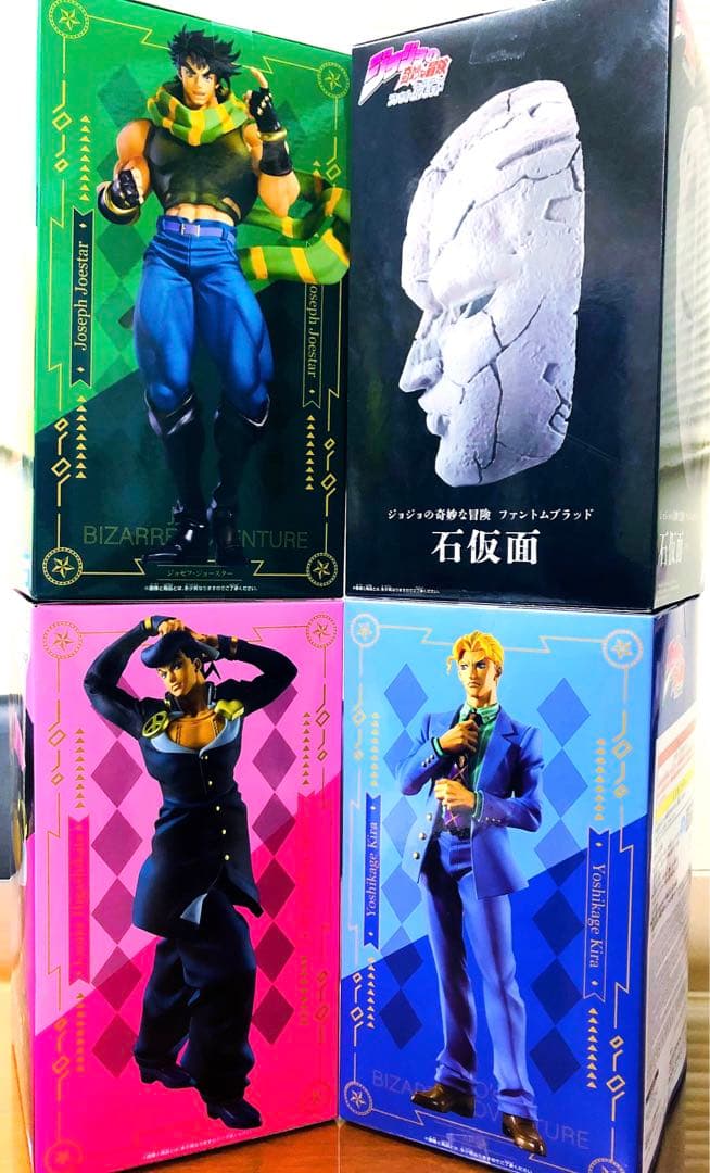 Mometria ジョジョの奇妙な冒険 最新フィギュア 4体セット 新品未開封