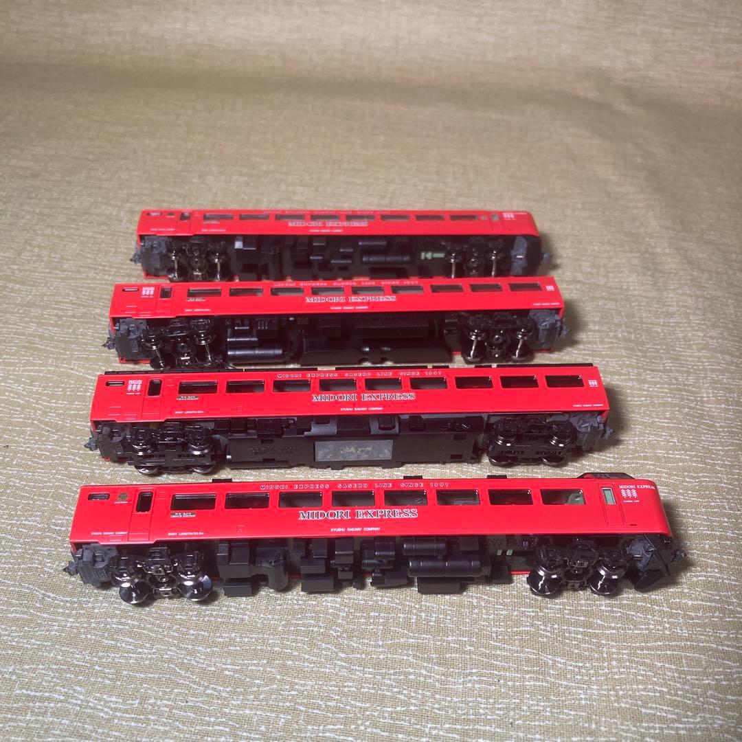 TOMIX 98250相当 485系MIDORI EXPRESS4輌(ジャンク)