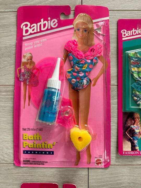 90年代バービー洋服セット　ヴィンテージ barbieドレス水着　ランジェリー
