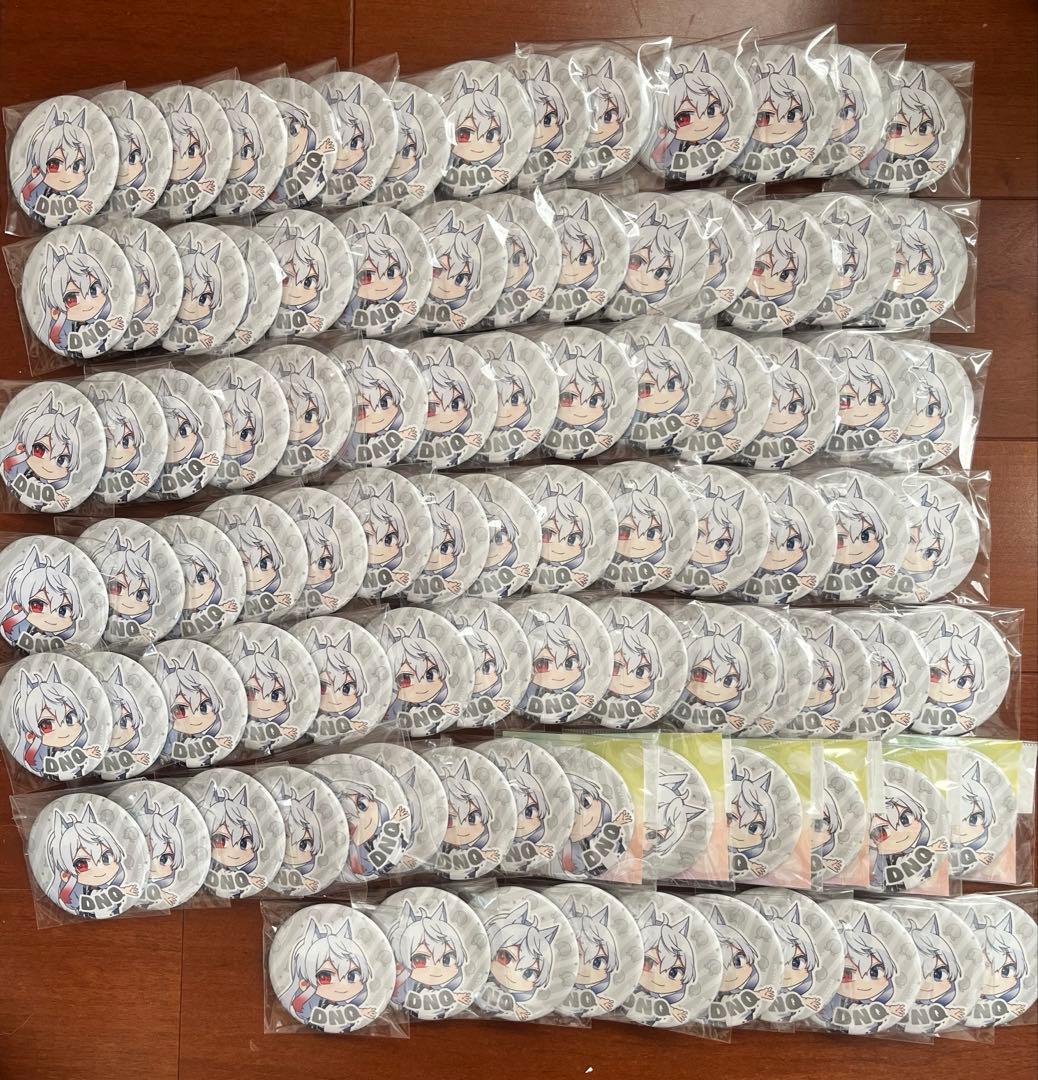 カラフルピーチ 2023缶バッジ どぬく 94個