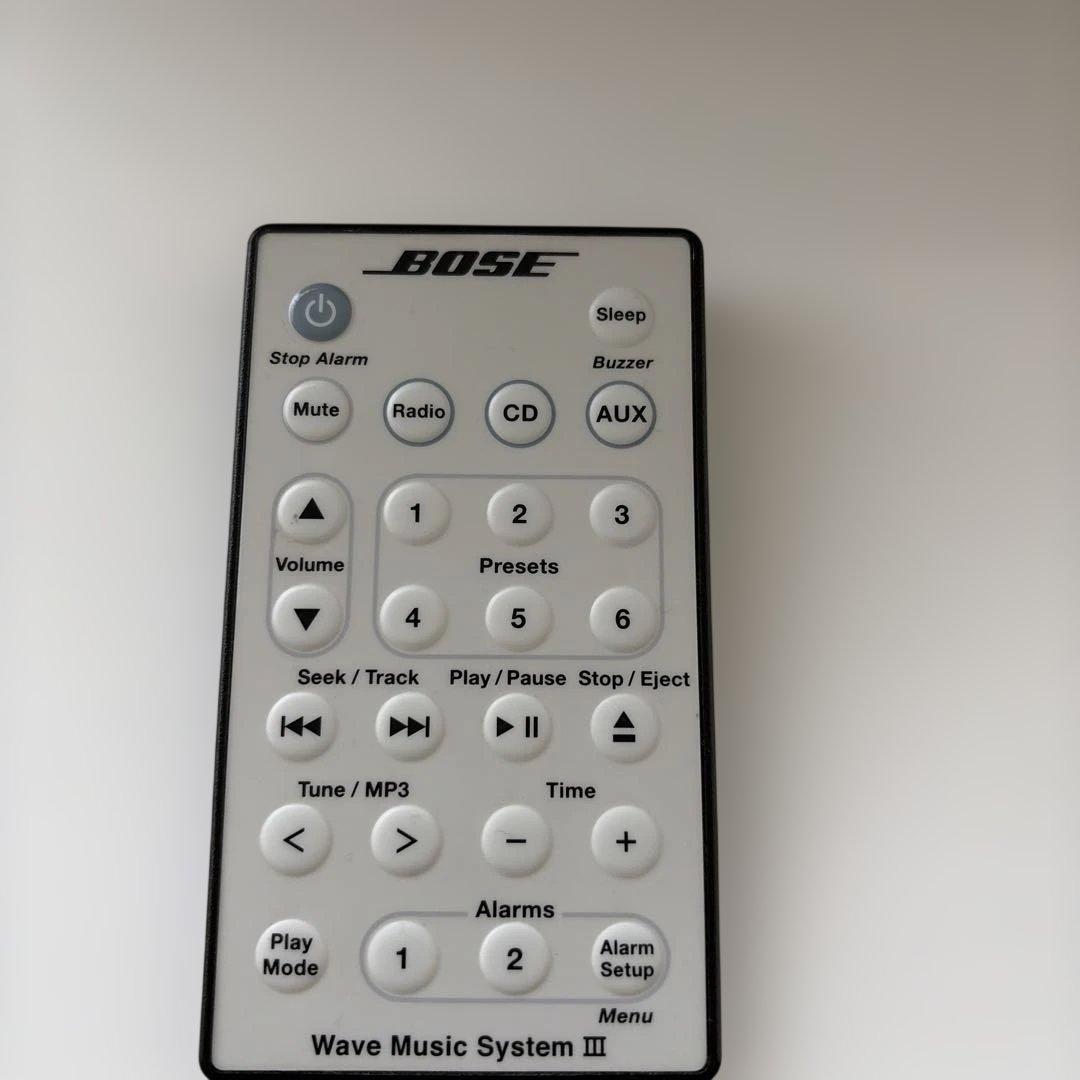 ラジオ・コンポ Bose Wave Music System III
