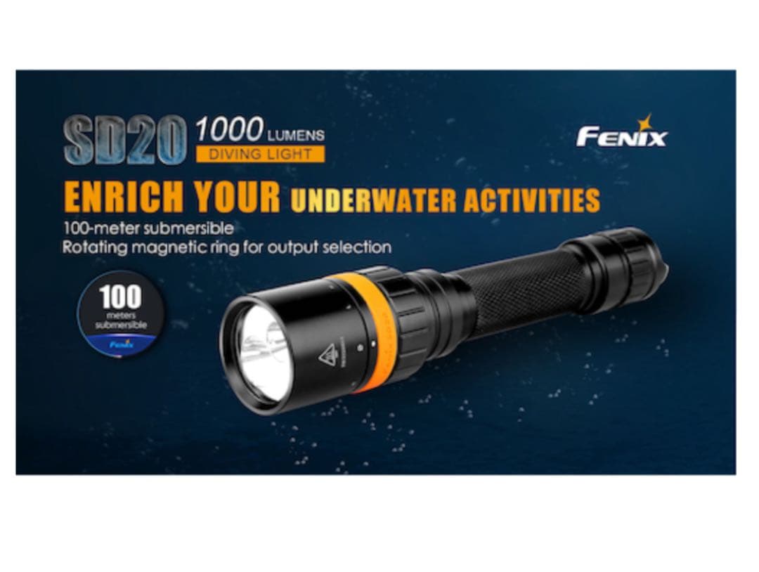 【新品】ＦＥＮＩＸ　ＬＥＤライト　SD20