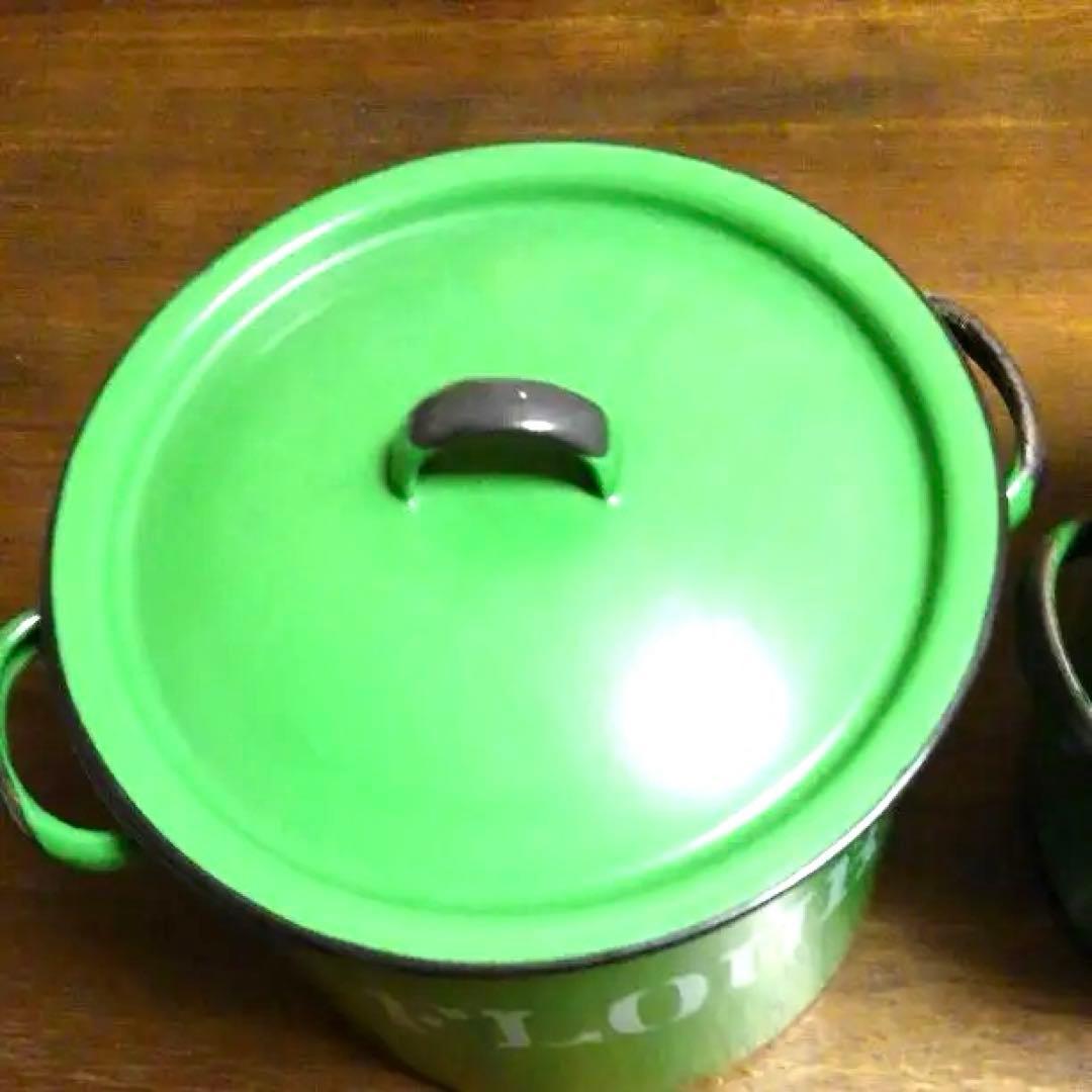 ほうろう缶　2点セット