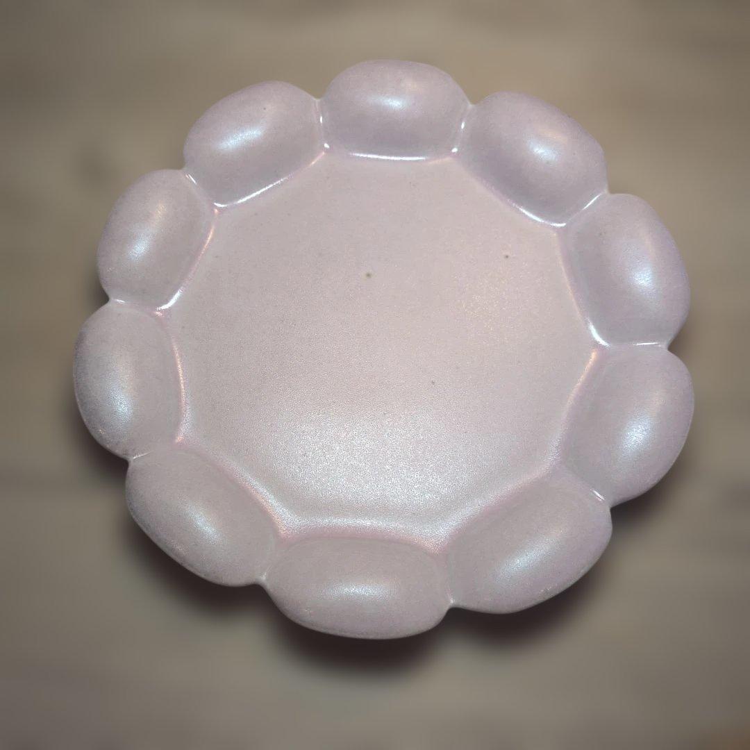 土本製陶所　ピンク2枚セット(内1枚はB級品)