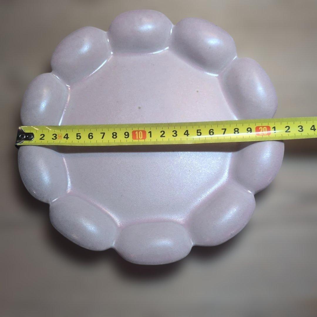 土本製陶所　ピンク2枚セット(内1枚はB級品)