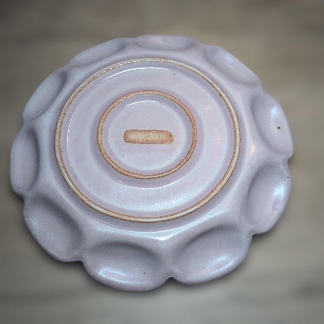 土本製陶所　ピンク2枚セット(内1枚はB級品)