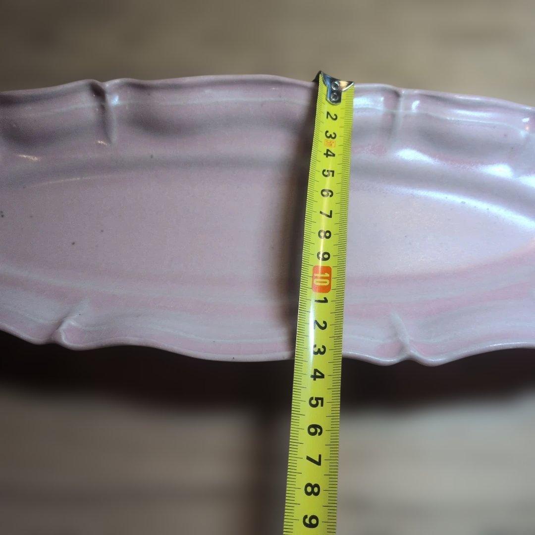 土本製陶所　ピンク2枚セット(内1枚はB級品)