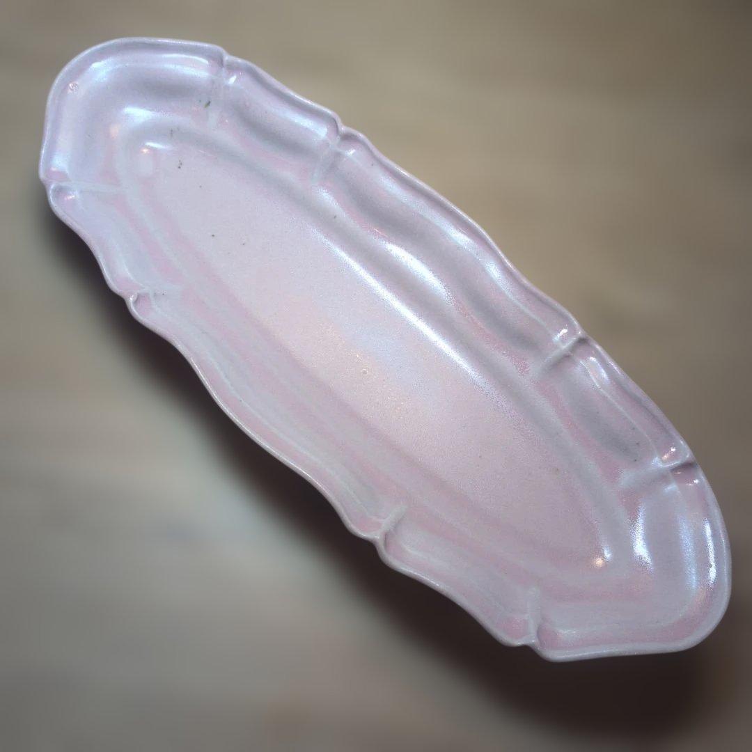 土本製陶所　ピンク2枚セット(内1枚はB級品)