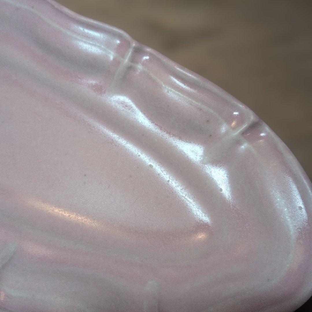 土本製陶所　ピンク2枚セット(内1枚はB級品)