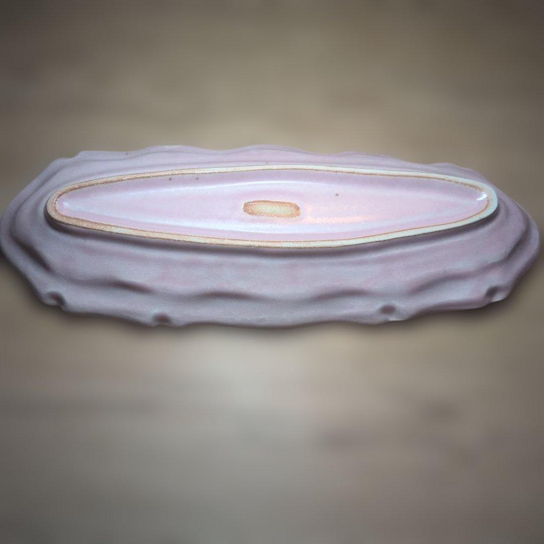 土本製陶所　ピンク2枚セット(内1枚はB級品)