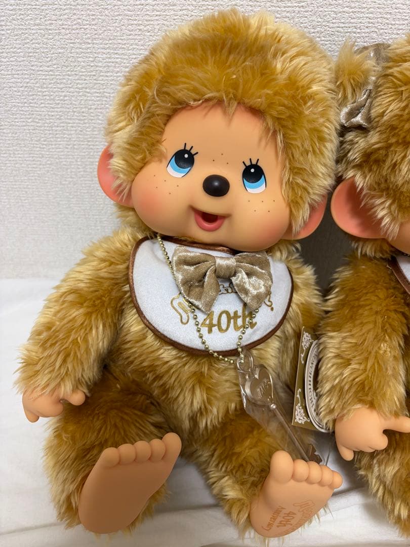 【Monchhichi】40th Anniversary ぬいぐるみ