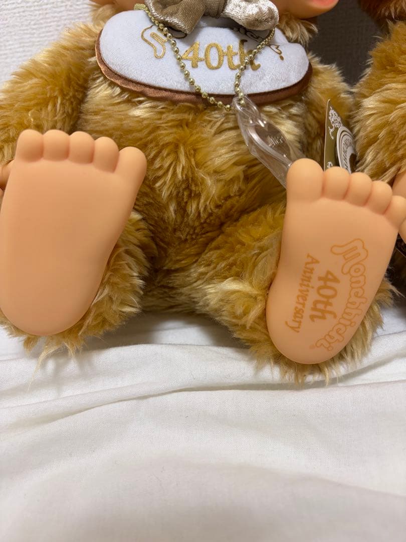 【Monchhichi】40th Anniversary ぬいぐるみ