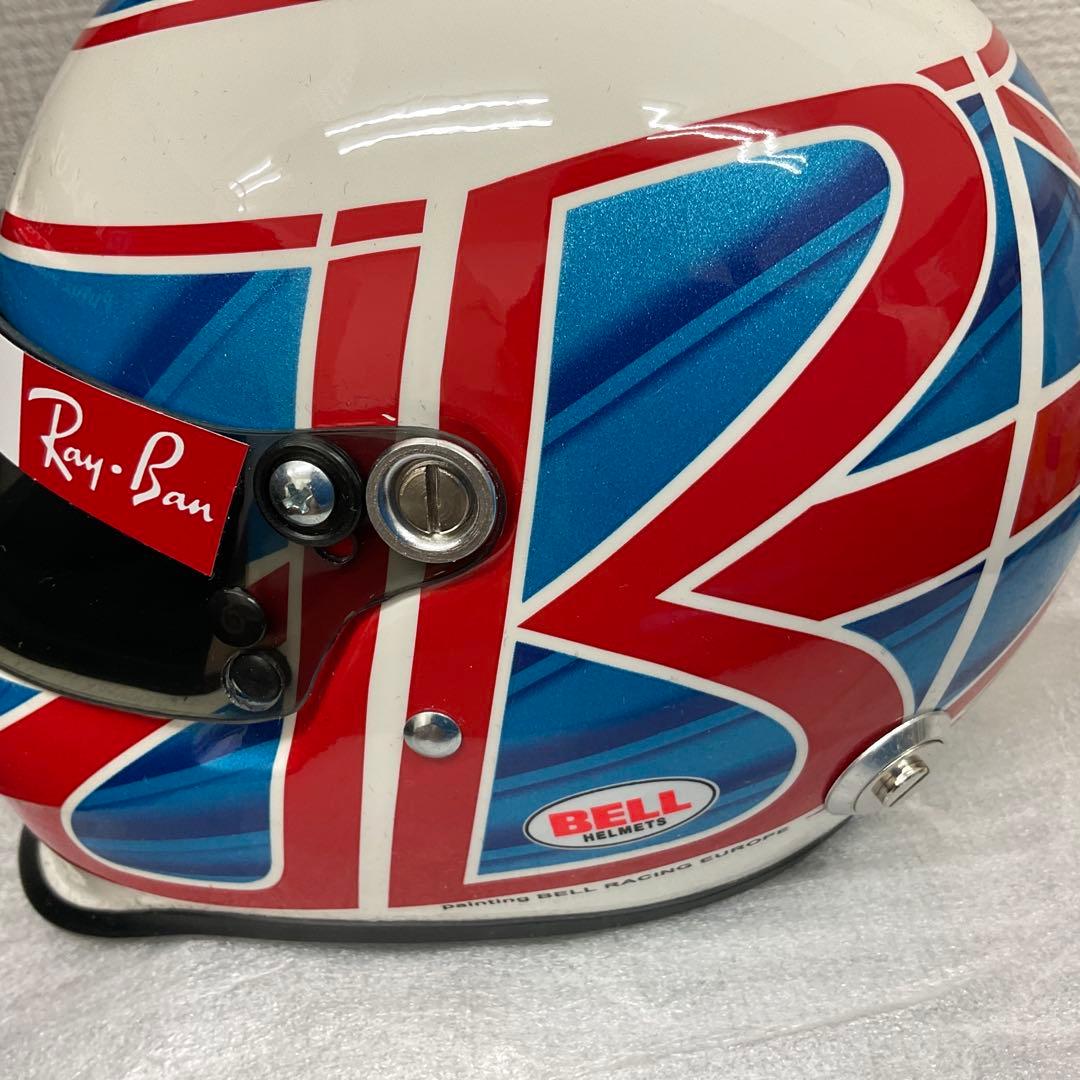 箱あり　ホンダ　ジェンソンバトン1/2ヘルメット F1