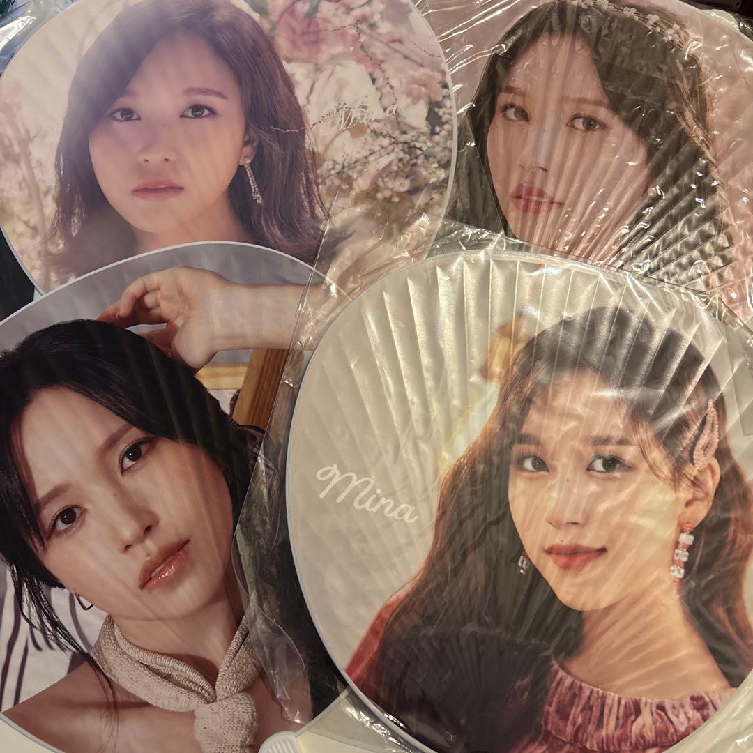 TWICE ミナ　うちわ　うちわケース　ミブリー