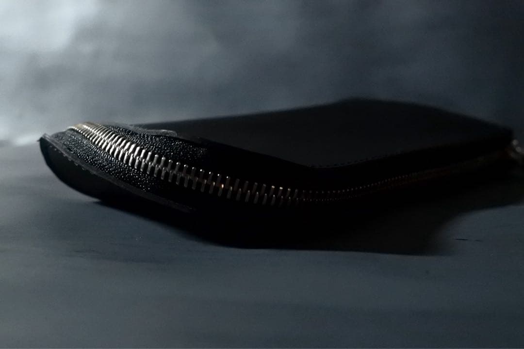 [オリジナル] J1 Zip wallet 長財布　ブラック