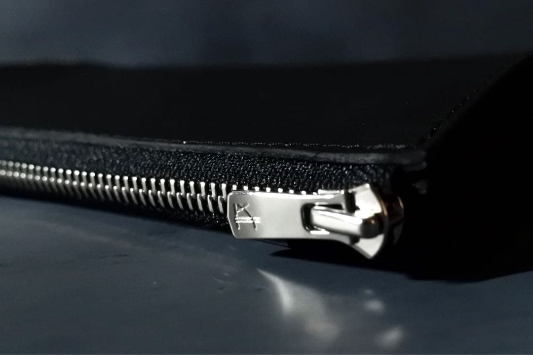 [オリジナル] J1 Zip wallet 長財布　ブラック