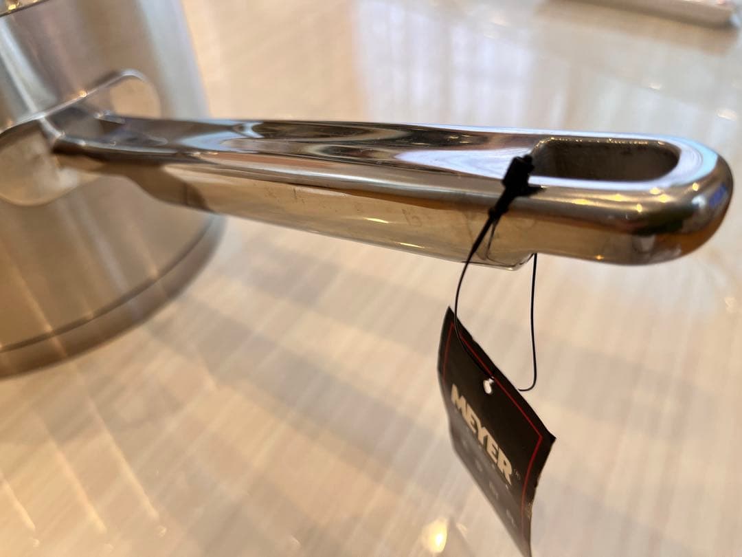 お正月セール❤️マイヤー　ステンレス片手鍋 約20cm 蓋付き