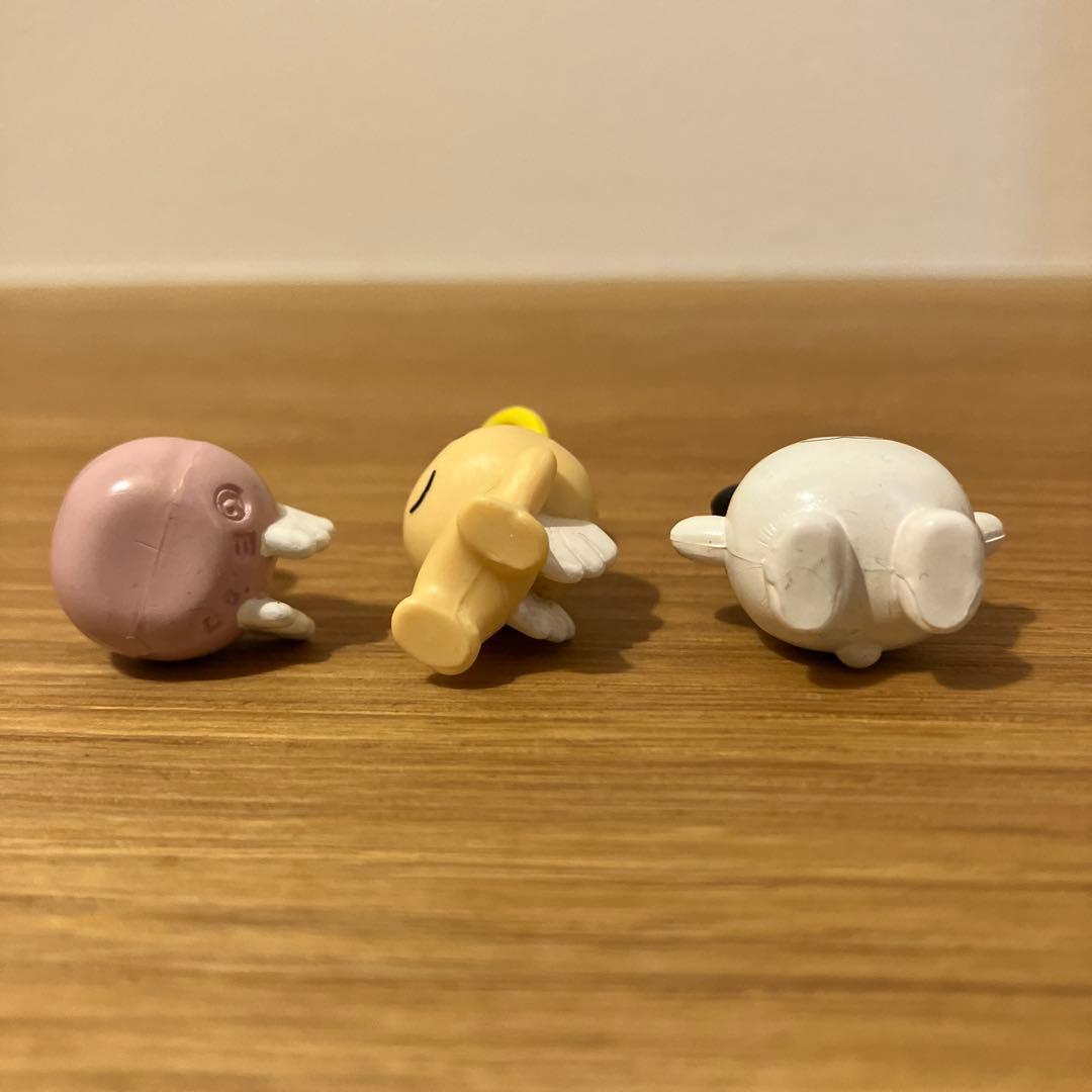 当時物 たまごっち ミニフィギュア3体セット　レトロ 1997年製