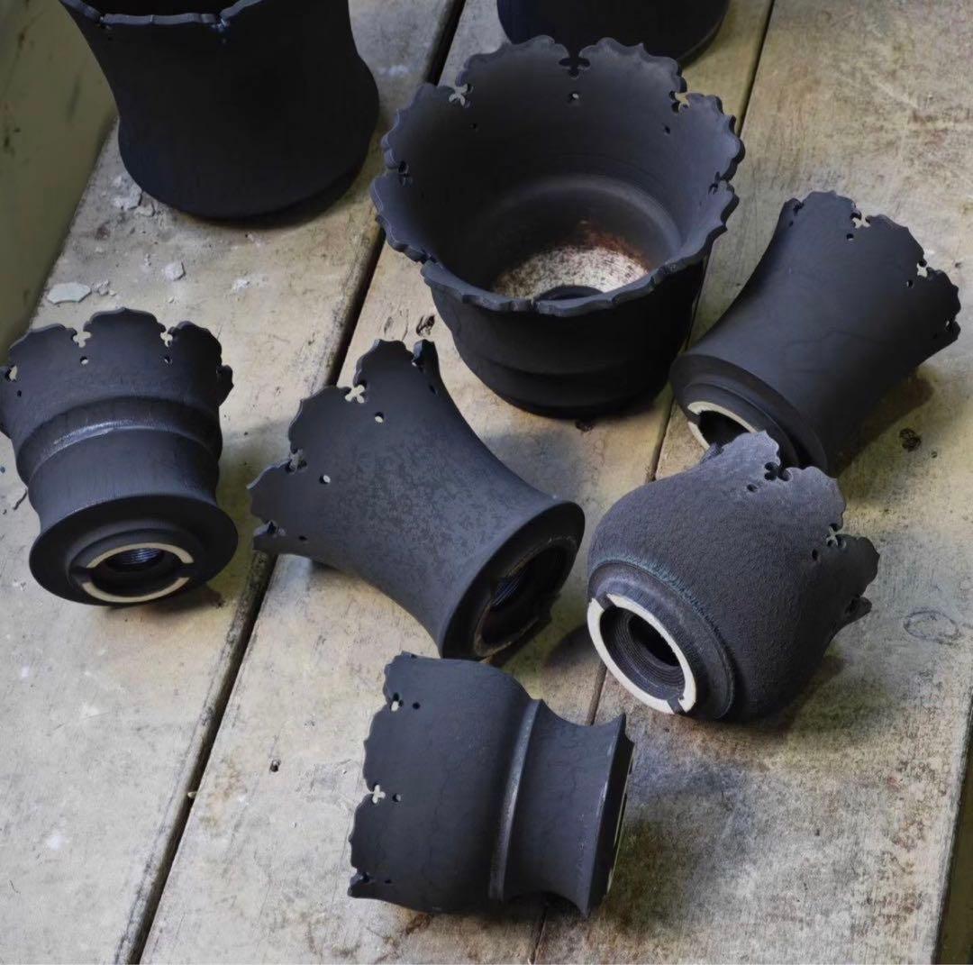 S SIZE 植木鉢 作家鉢 アガベ グラキリス ホリダ チタノタ 白鯨 亀甲竜