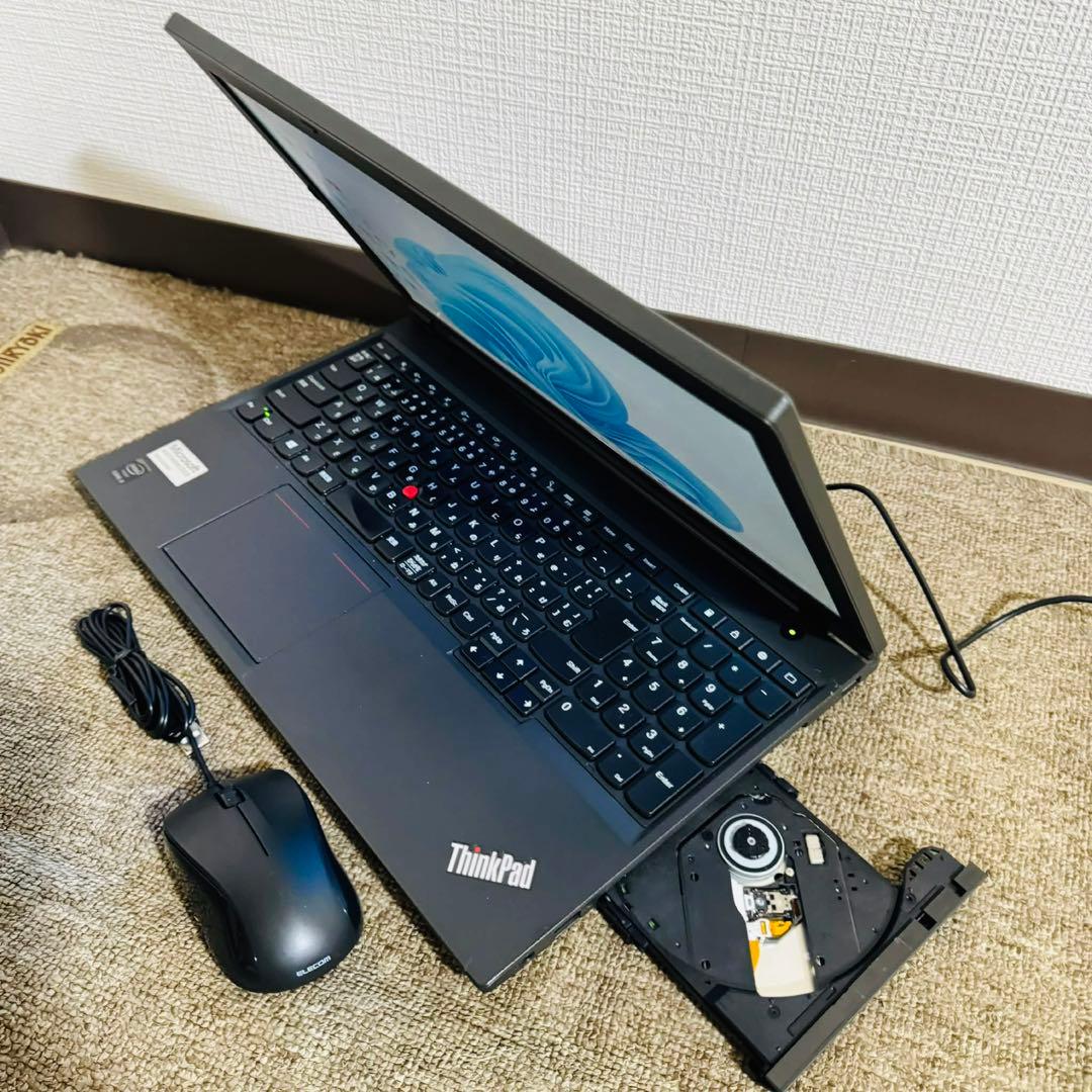 S278 LENOVOノートパソコンi5メモリ8G高速Windows11オフィス