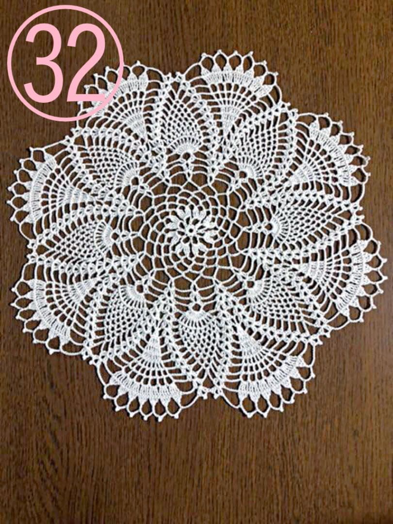 ハンドメイドレース編みドイリー(オーダー用2)