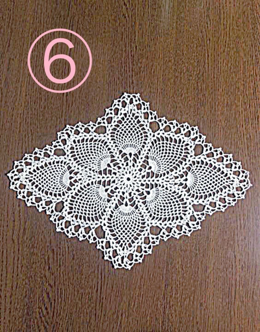 ハンドメイドレース編みドイリー(オーダー用2)