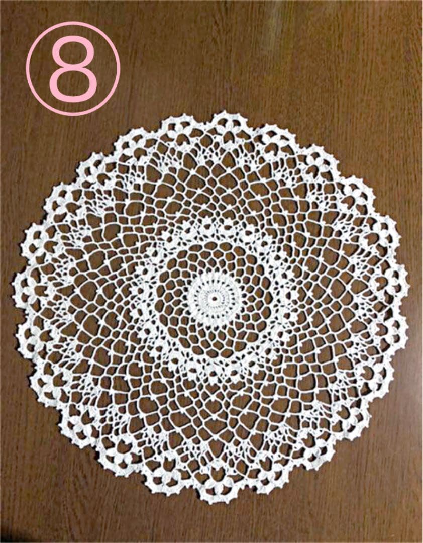 ハンドメイドレース編みドイリー(オーダー用2)