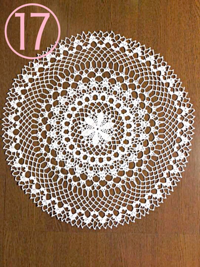 ハンドメイドレース編みドイリー(オーダー用2)