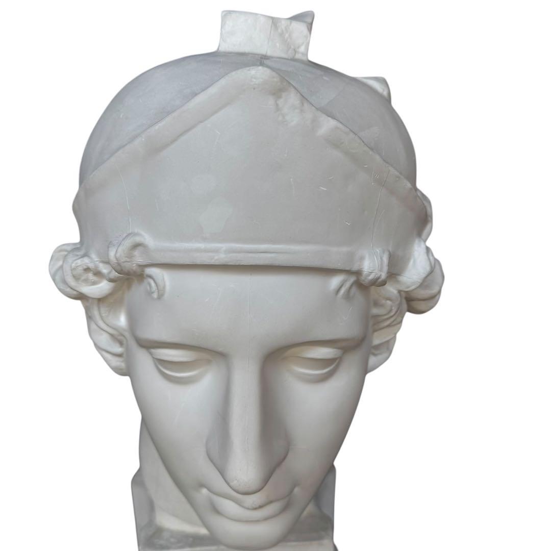 石膏像　青年マルス首像　胸像　美術　教材　デッサン　オブジェ