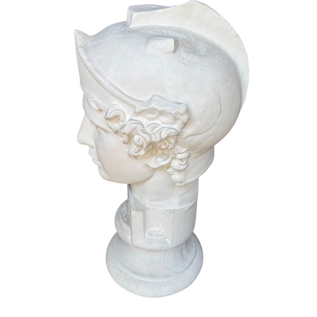 石膏像　青年マルス首像　胸像　美術　教材　デッサン　オブジェ