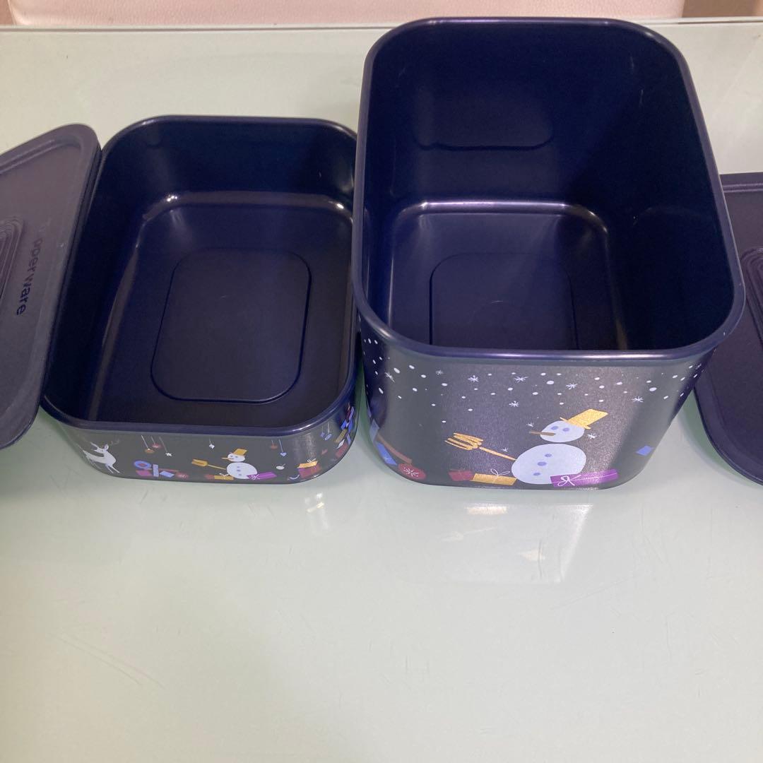 たったん　タッパーウェアー6点セット
