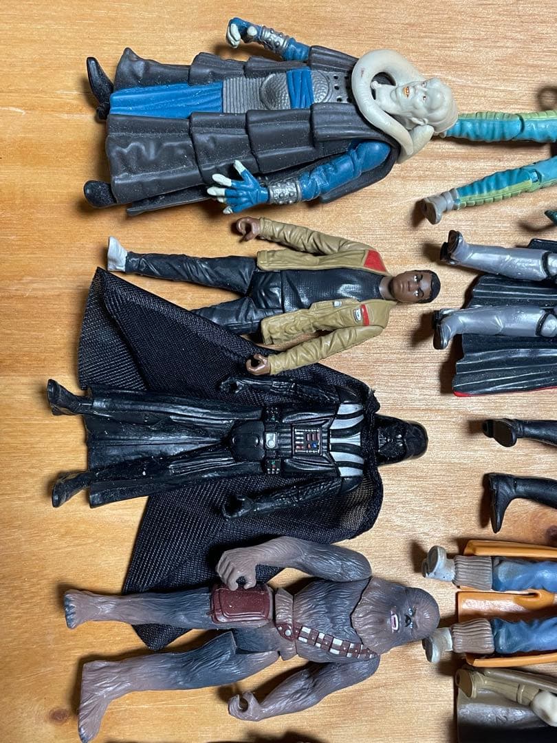 スター・ウォーズ ベーシックフィギュア15体 スタンプ2体 ポストカードなど